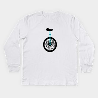 Unicycle Kids Long Sleeve T-Shirt